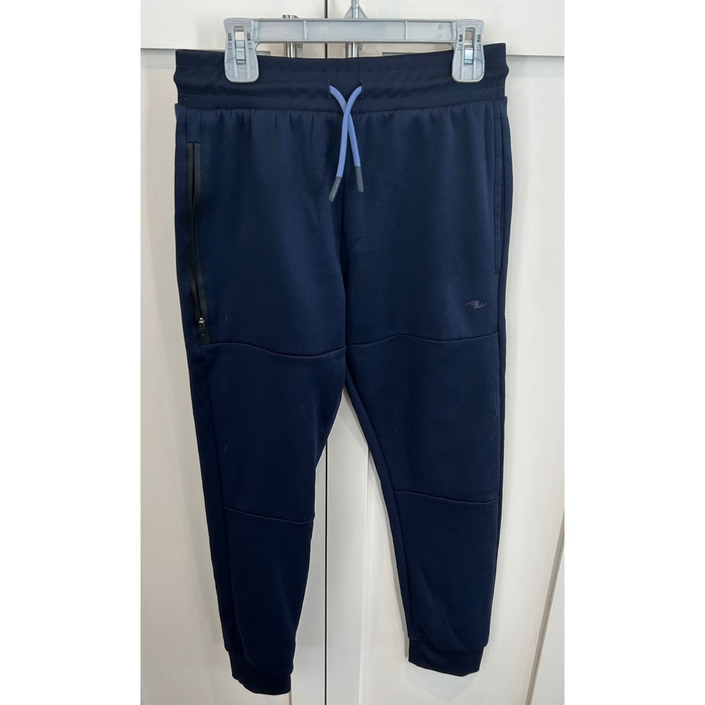 Athletic Works Boys Activewear Jogger Sweatpants‎ Navy Blue Size L (10-12)